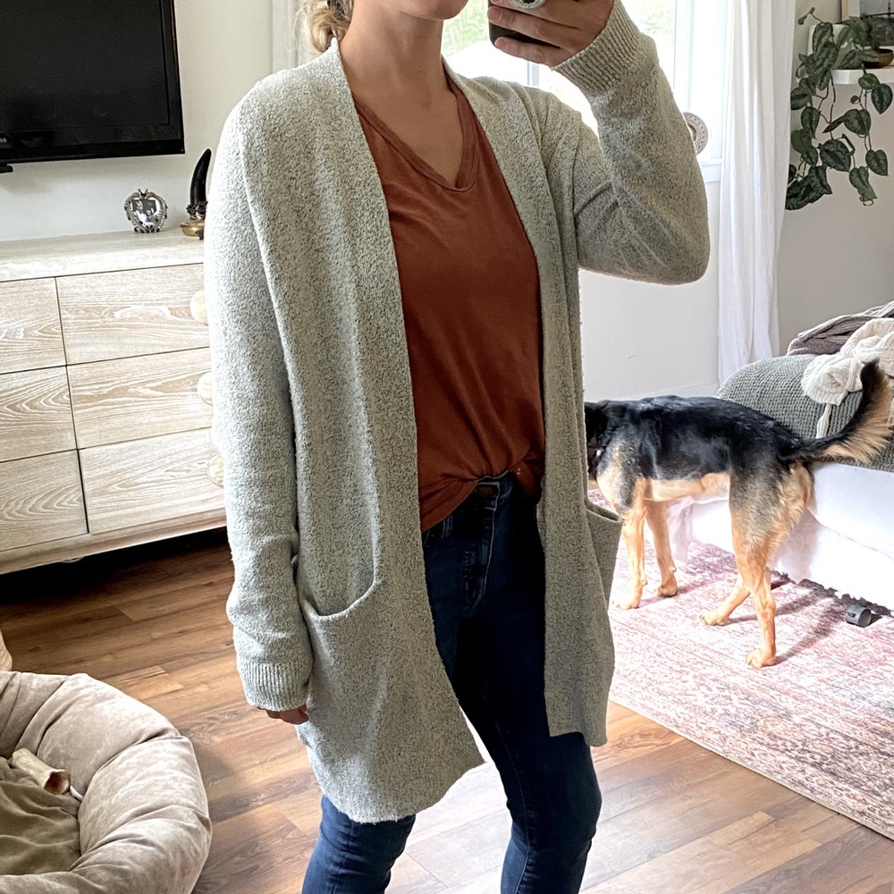 Super cozy BP duster cardigan
